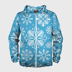 Мужская ветровка Snow in blue