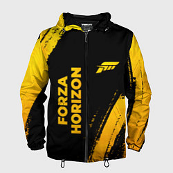 Мужская ветровка Forza Horizon - gold gradient вертикально