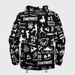 Мужская ветровка Fortnite alllogo black