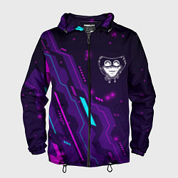 Мужская ветровка Poppy Playtime neon gaming