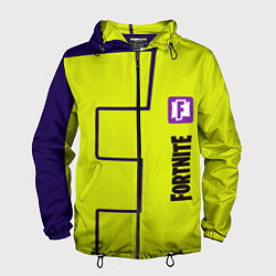 Мужская ветровка Fortnite logo yellow game