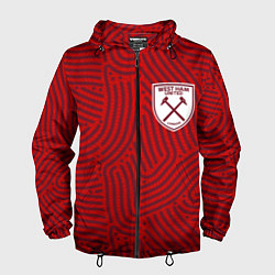 Мужская ветровка West Ham отпечатки