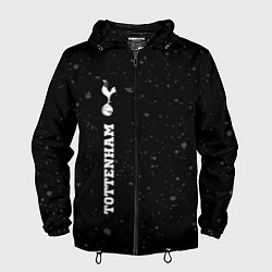 Мужская ветровка Tottenham sport на темном фоне по-вертикали