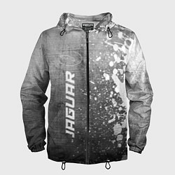 Мужская ветровка Jaguar - grey gradient по-вертикали