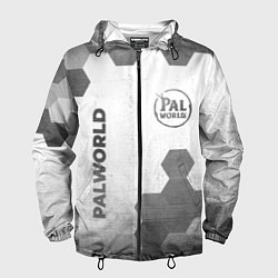 Мужская ветровка Palworld - white gradient вертикально