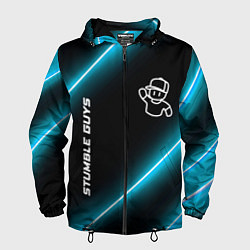 Мужская ветровка Stumble Guys неоновые лампы