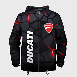 Мужская ветровка Ducati - плиты с эффектом свечения