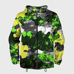 Мужская ветровка Камуфляж из брызг краски
