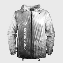 Мужская ветровка Code Geass - grey gradient по-вертикали