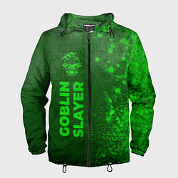 Мужская ветровка Goblin Slayer - green gradient по-вертикали
