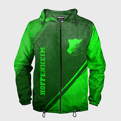 Мужская ветровка Hoffenheim - green gradient вертикально