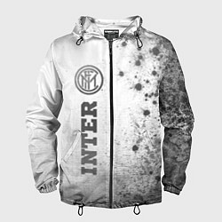 Мужская ветровка Inter - white gradient по-вертикали