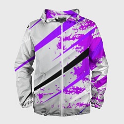 Мужская ветровка Color white light pink