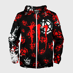 Мужская ветровка Monster energy anarhy