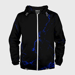 Мужская ветровка Color black blue