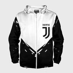 Мужская ветровка Juventus geometry black