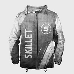Мужская ветровка Skillet - grey gradient вертикально