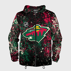 Мужская ветровка Minnesota Wild NHL black