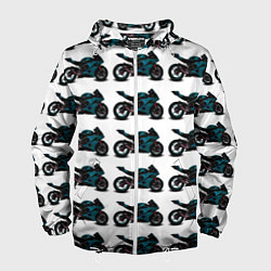 Мужская ветровка Motorbike blue