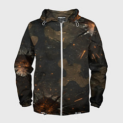 Мужская ветровка Камуфляж со следами от пуль