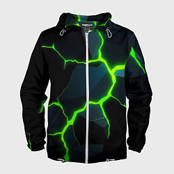 Мужская ветровка Glow green neon