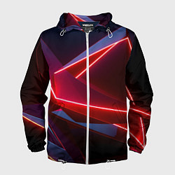 Мужская ветровка Neon laser red