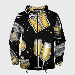 Мужская ветровка Новогодний вайб