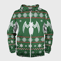 Мужская ветровка Рождественский свитер Венома