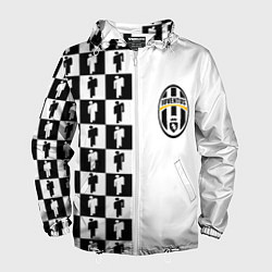 Мужская ветровка Ювентус паттерн люди