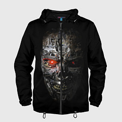 Мужская ветровка Terminator Skull