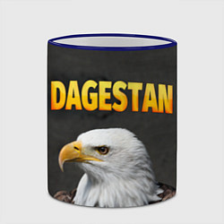 Кружка 3D Dagestan Eagle, цвет: 3D-синий кант — фото 2
