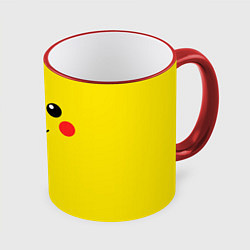 Кружка цветная Happy Pikachu