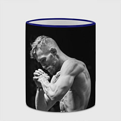 Кружка 3D Conor McGregor: Mono, цвет: 3D-синий кант — фото 2