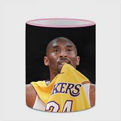 Кружка 3D Kobe Bryant, цвет: 3D-розовый кант — фото 2