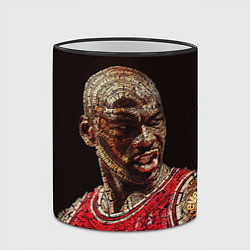 Кружка 3D Michael Jordan, цвет: 3D-черный кант — фото 2