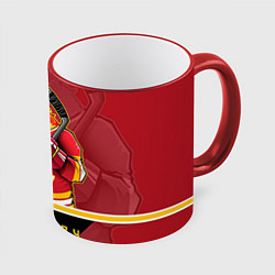 Кружка цветная Calgary Flames