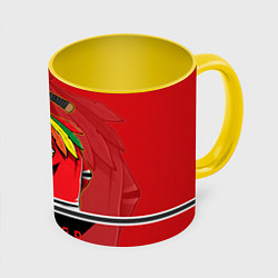 Кружка цветная Chicago Blackhawks