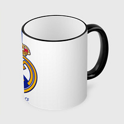 Кружка 3D Real Madrid CF, цвет: 3D-черный кант