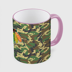 Кружка цветная Blackhawks Camouflage