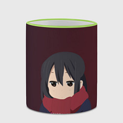 Кружка 3D K-ON, цвет: 3D-светло-зеленый кант — фото 2