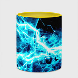 Кружка 3D Energy, цвет: 3D-белый + желтый — фото 2