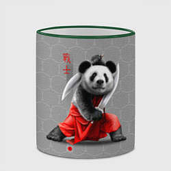 Кружка 3D Master Panda, цвет: 3D-зеленый кант — фото 2