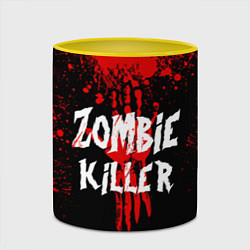 Кружка 3D Zombie Killer, цвет: 3D-белый + желтый — фото 2