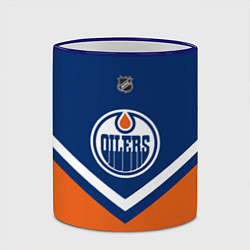 Кружка 3D NHL: Edmonton Oilers цвета 3D-синий кант — фото 2