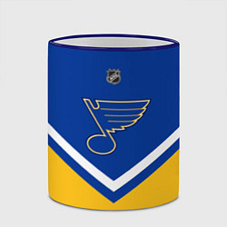Кружка 3D NHL: St. Louis Blues, цвет: 3D-синий кант — фото 2