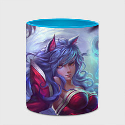 Кружка 3D Red Dress, цвет: 3D-белый + небесно-голубой — фото 2