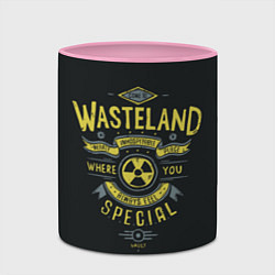 Кружка 3D Come to Wasteland, цвет: 3D-белый + розовый — фото 2