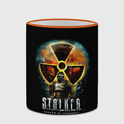 Кружка 3D STALKER: Shadow of Chernobyl, цвет: 3D-оранжевый кант — фото 2