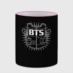 Кружка 3D BTS: Jin, цвет: 3D-розовый кант — фото 2