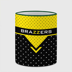 Кружка 3D Brazzers Style, цвет: 3D-зеленый кант — фото 2